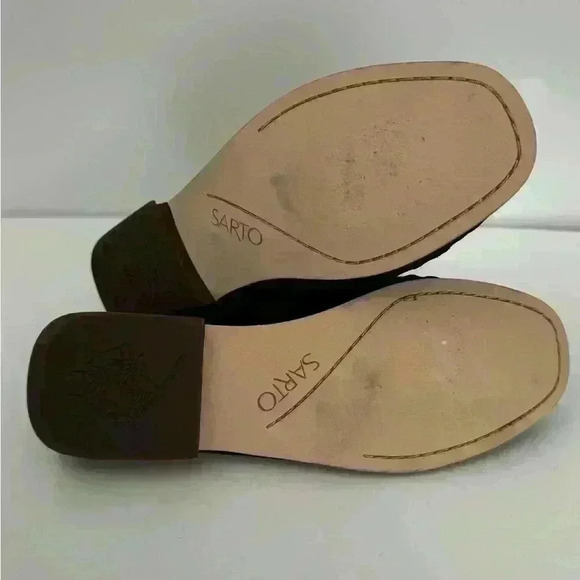 NWOT Franco Sarto Suede Loafers size 7 - Picture 3 of 4